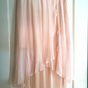 F21 Pleated Chiffon skirt